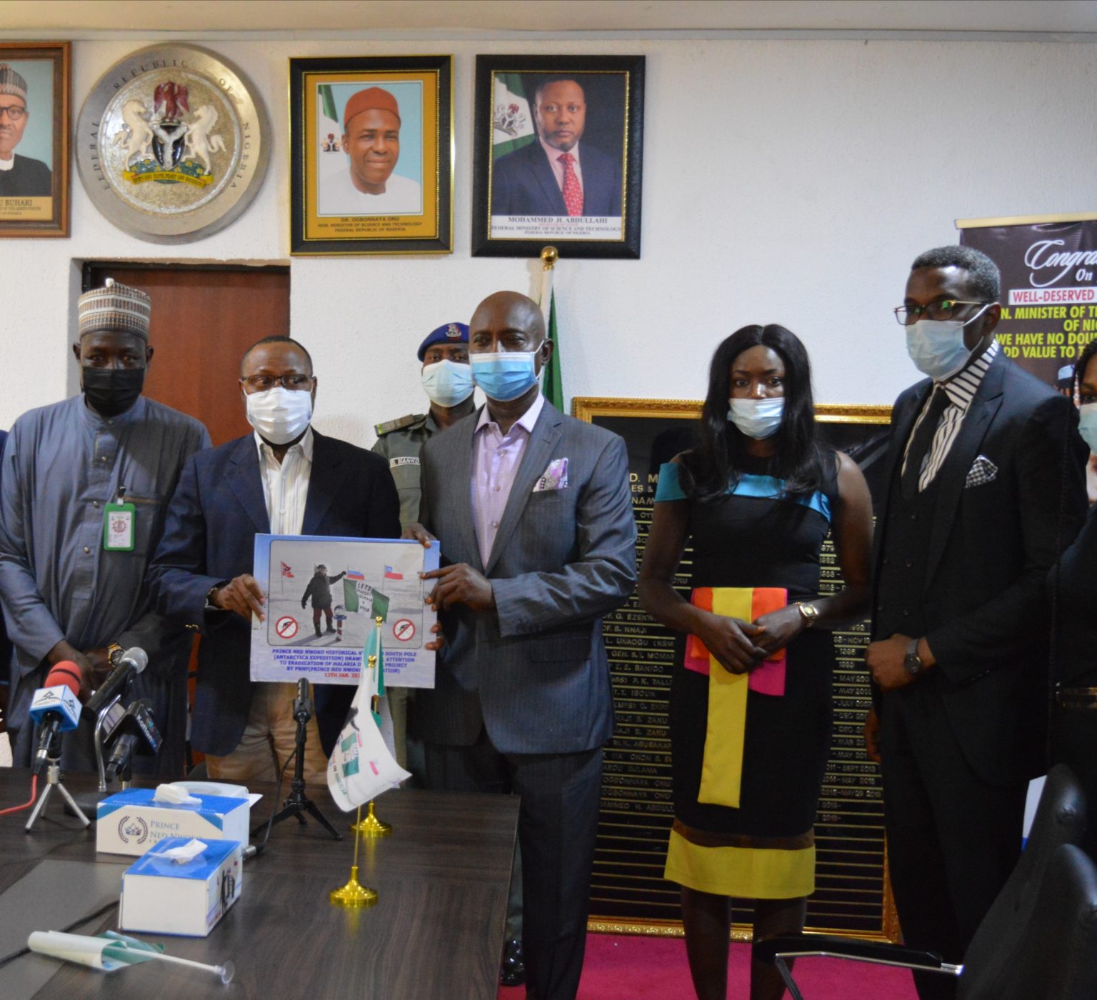 FED MIN. OF SCIENCE AND TECHNOLOGY TO PARTNER WITH NED NWOKO FOUNDATION TO ERADICATE MALARIA