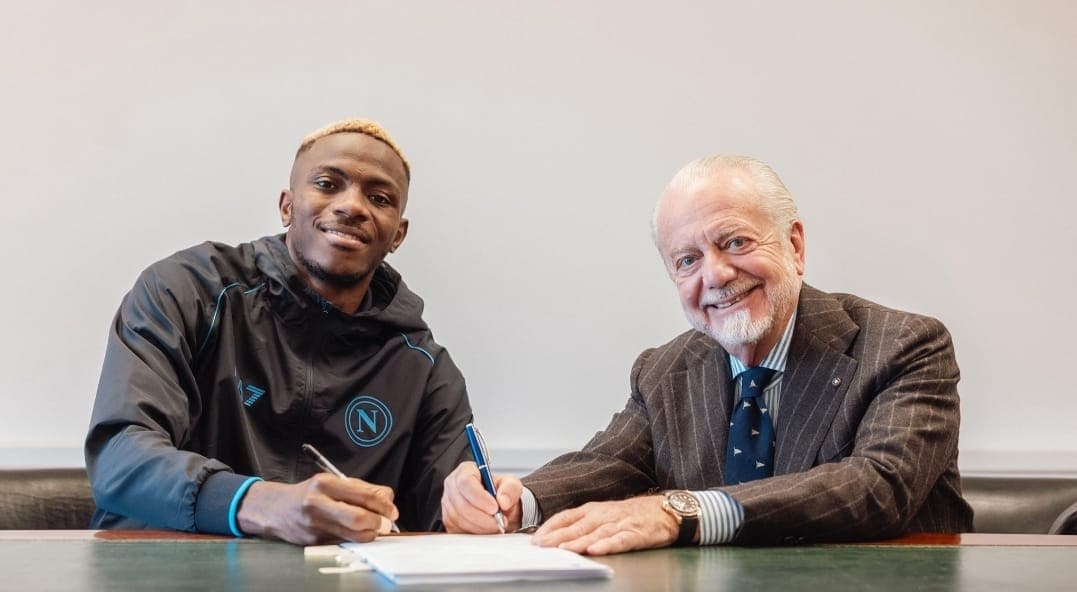 Victor Osimhen Signs New Contract for Napoli Megastar Magazine →