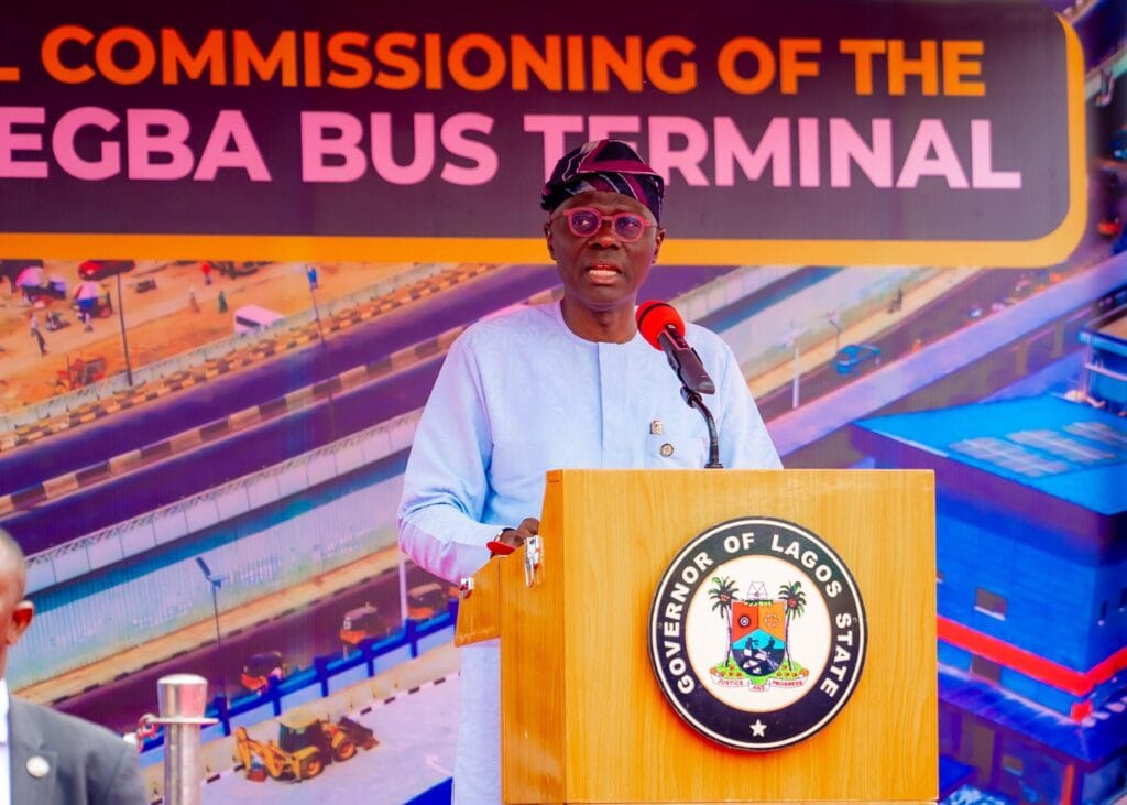 Sanwo-Olu launches Red Line bus terminal with fare reduction of 30%