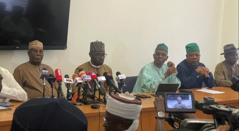 Here’s the coalition of Atiku, El-Rufai, Tanko to challenge Tinubu in 2027