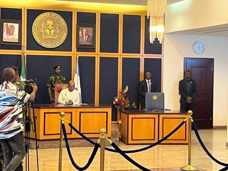 Vice Admiral Ibas arrives Rivers Govt House, work begins