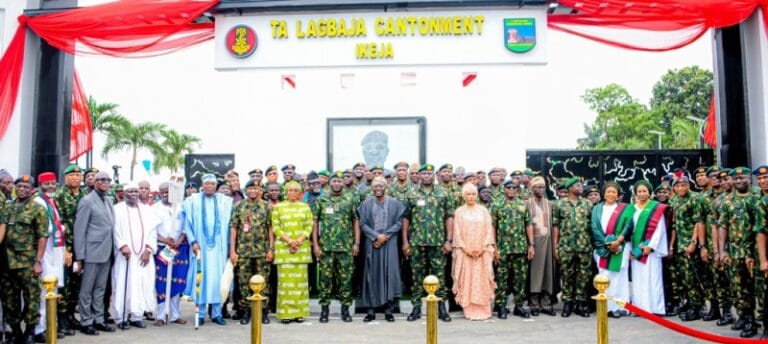 Sanwo-Olu renames Ikeja Cantonment after Lagbaja