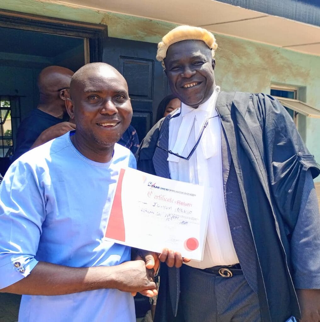 CRAN General Secretary: Popular Journalist, Joshua Uloko elected