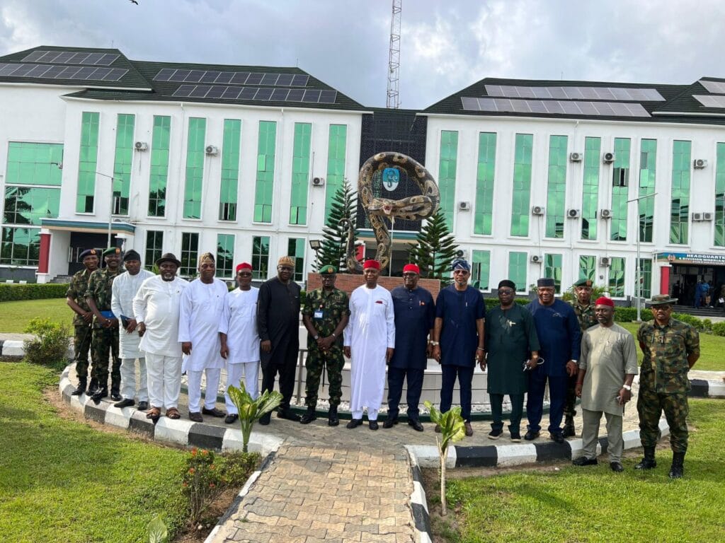 Senate Ad-hoc Committee On Oil Theft Visits Sole Administrator Of Rivers State