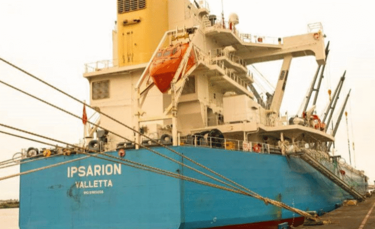 Lagos port terminal welcomes IPSARION, largest cargo vessel