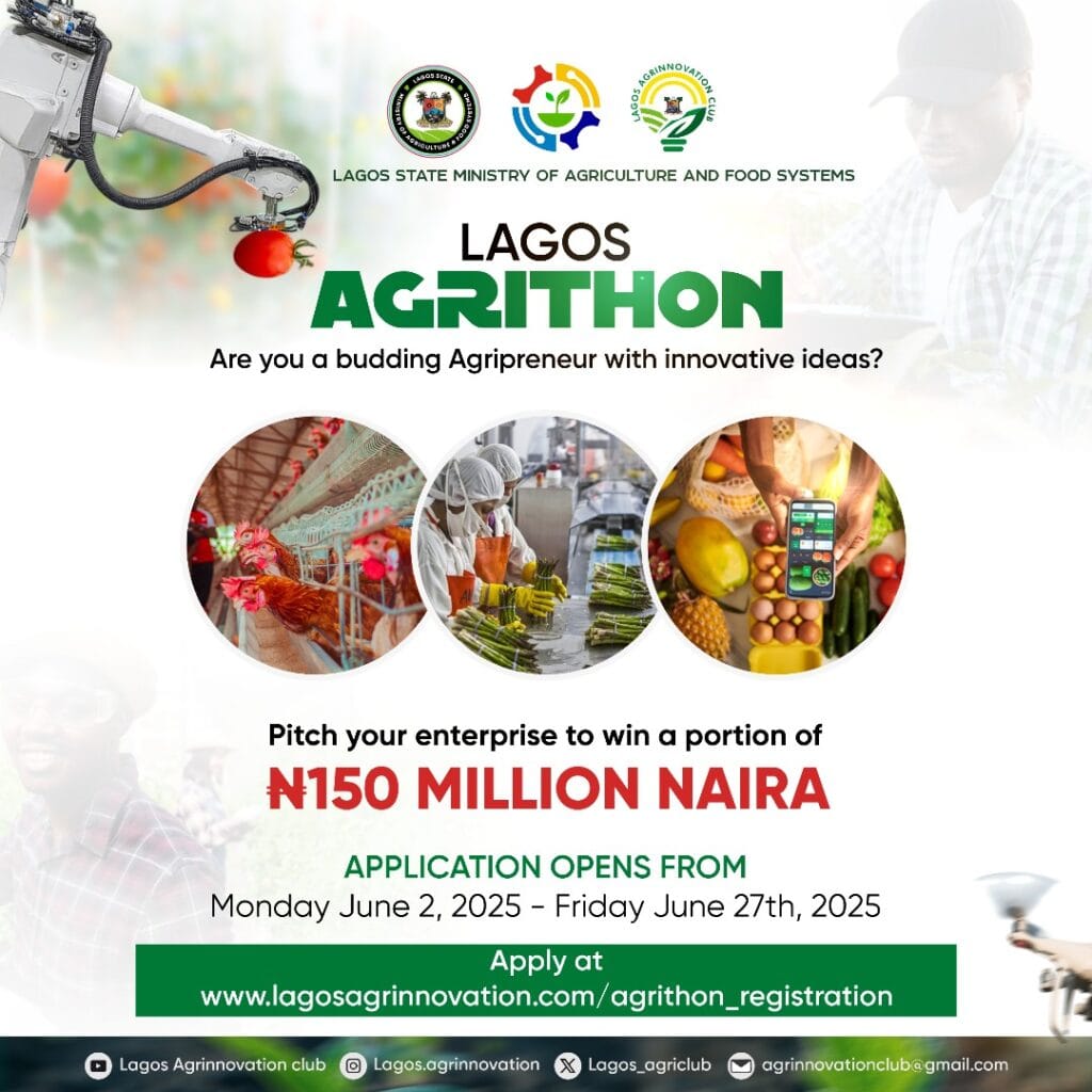 Lagos Government boosts productivity by opening application for N150m Agrithon competition