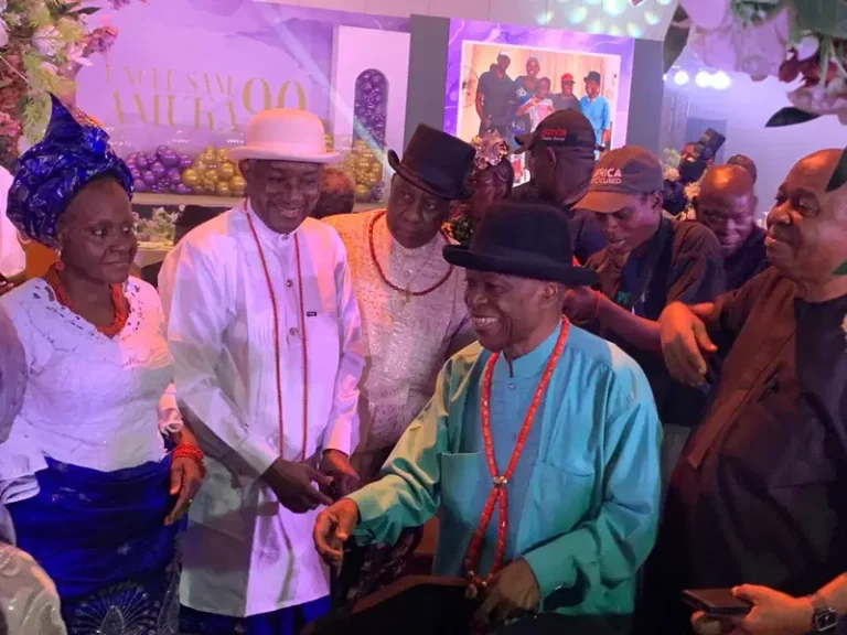 Uncle Sam’s 90th birthday: Olu of Warri, Soyinka, Osoba, Fashola, others grace occasion