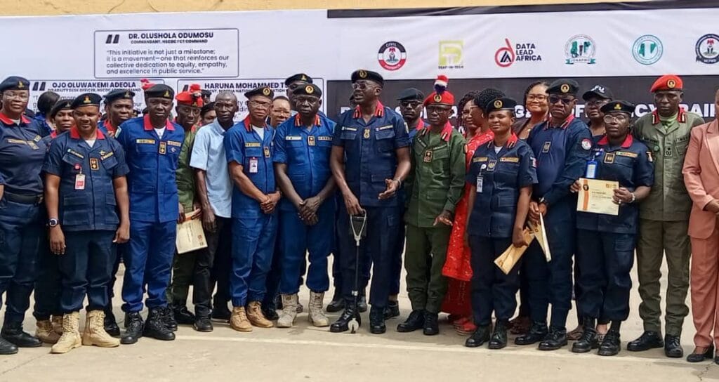 NSCDC boosts security in FCT, trains 250 officers in sign language