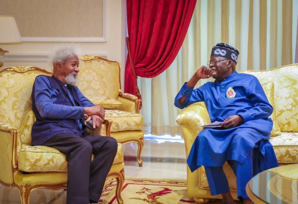 Tinubu praises Nobel laureate at 91; Soyinka, an inspiration to Nigeria, world