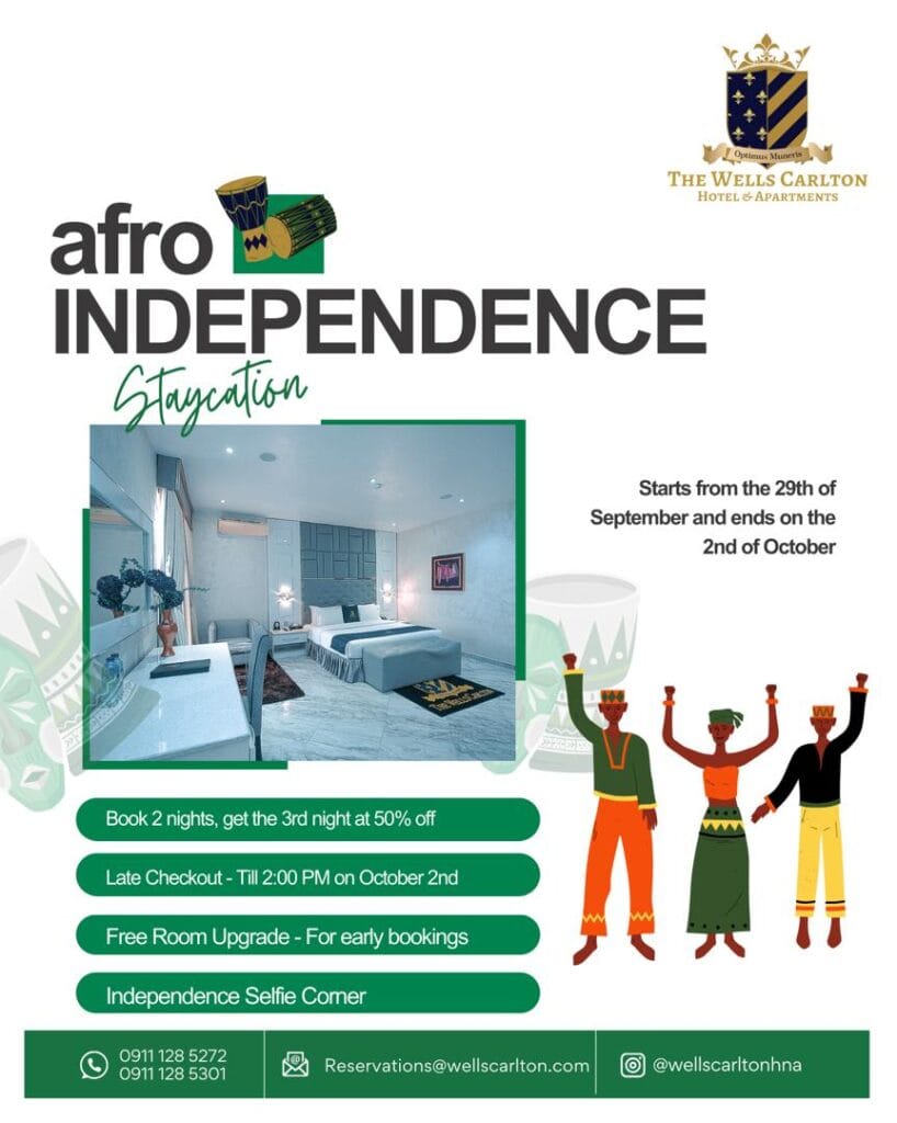 Wells Carlton Hotel Announce Afro-themed Independence Celebration in Abuja