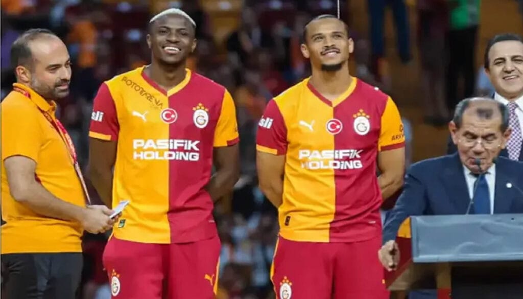Galatasaray present Osimhen officially at RAMS Park