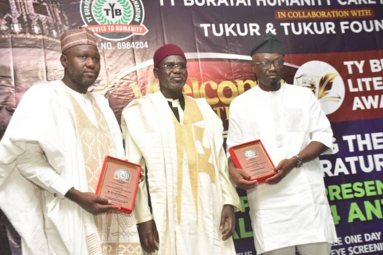 Femi Oyewale, Simon Kolawole Honoured with TY Buratai Humanity Care Foundation Award of Excellence in Journalism