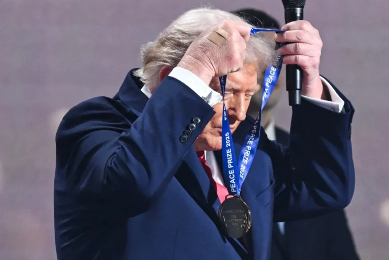 Donald Trump wins maiden FIFA’s new peace prize