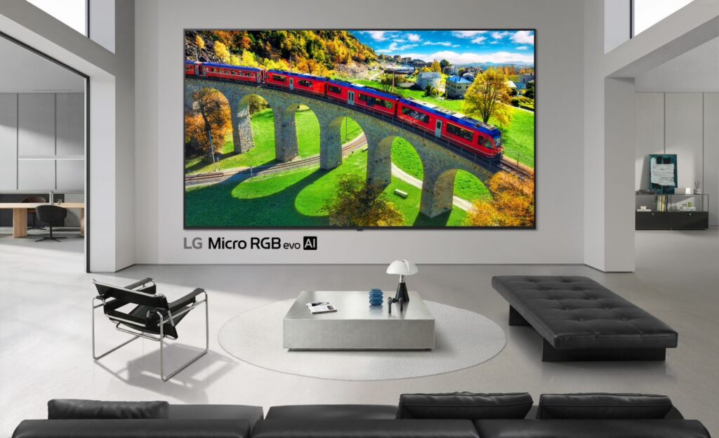 LG MICRO RGB EVO: LG’S MOST ADVANCED LCD TV POWERED BY THE PRECISION OF OLED’S AI PROCESSOR