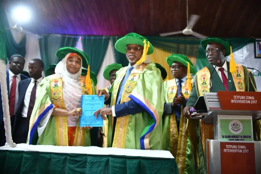 Tinubu, Abiodun, Osoba honoured as Ogun hands over TASFUED to FG