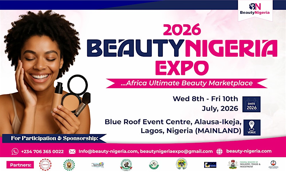Registration Opens for 2026 Beauty Nigeria International Expo in Lagos