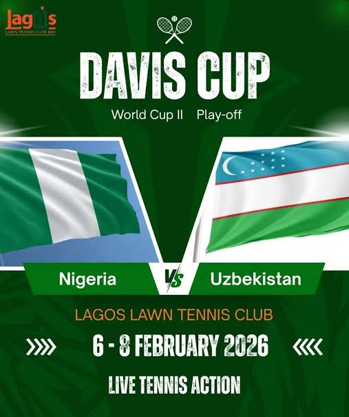 Nigeria Finalizes Preparations for Davis Cup World Group II Play-off Against Uzbekistan