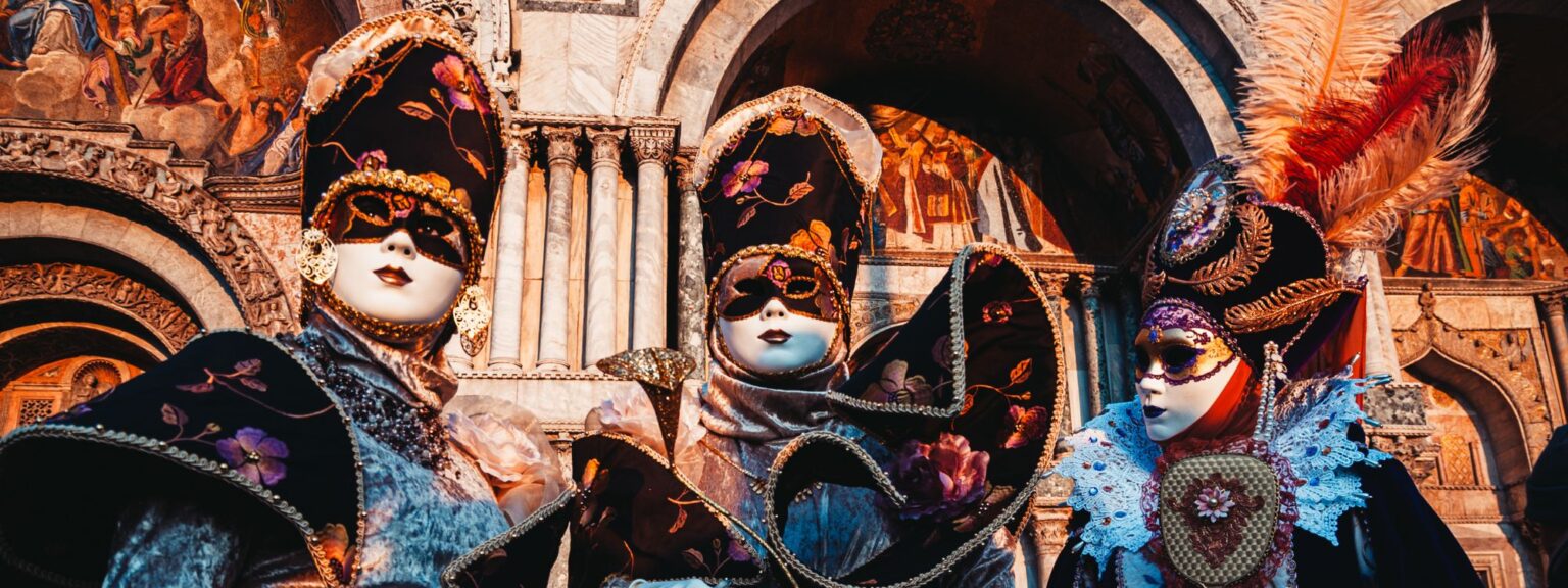 Venice Carnival Commences with Winter Olympic Tribute