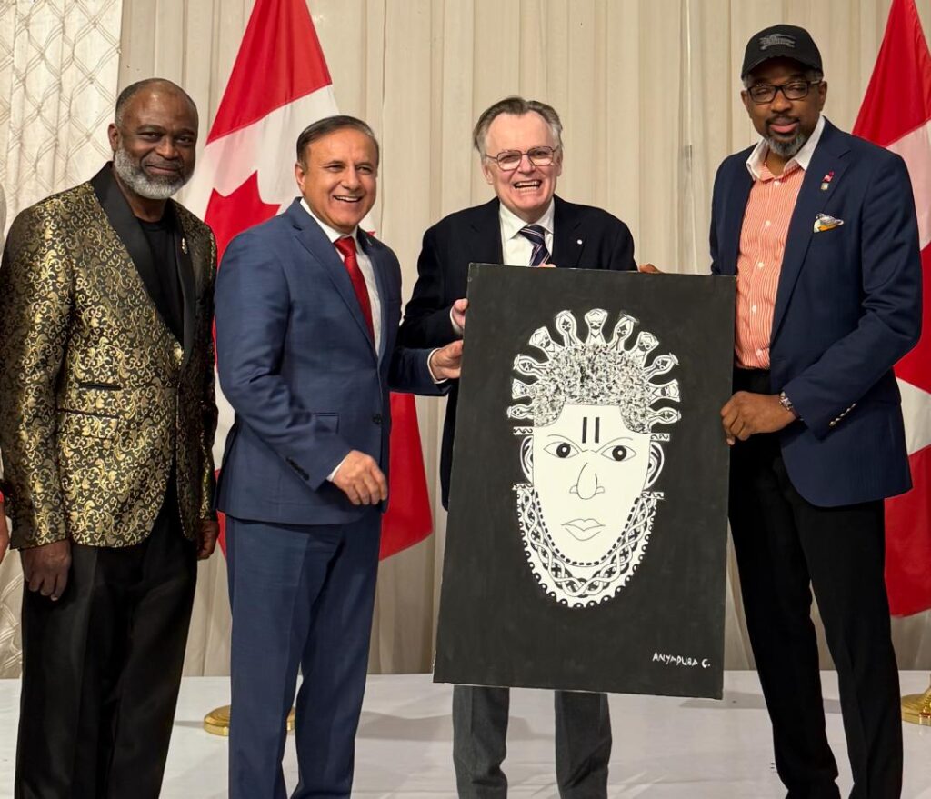 Nigeria–Canada Cultural Exchange: Anyaduba Gifts Queen Idia Painting to Chief of Staff to Canada’s Prime Minister