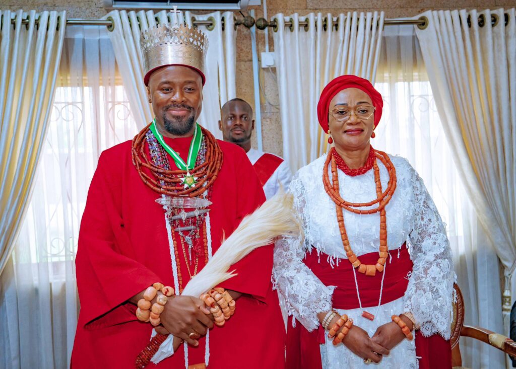 Olu of Warri Honours Oluremi Tinubu, Seeks National Unity