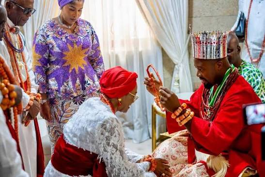 “Where There Is Unity, There Is Prosperity” — First Lady Oluremi Tinubu Advocates National Harmony, Honoured by Olu of Warri with “Utukpa-Oritse” Title