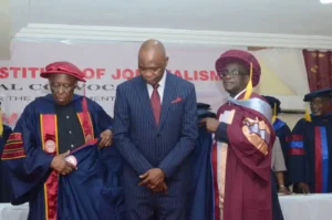 Customs CG Adeniyi Receives NIJ Fellowship, Gifts Major Media Facility