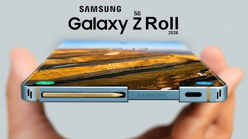 Samsung Unveils Plans for Galaxy Z Roll 5G with Motorized Rollable Display