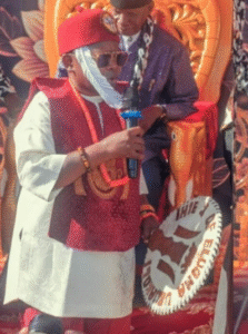 Nollywood Star Chinedu Ikedieze ‘Aki’ Recognizes With Chieftaincy Title In Abia State 