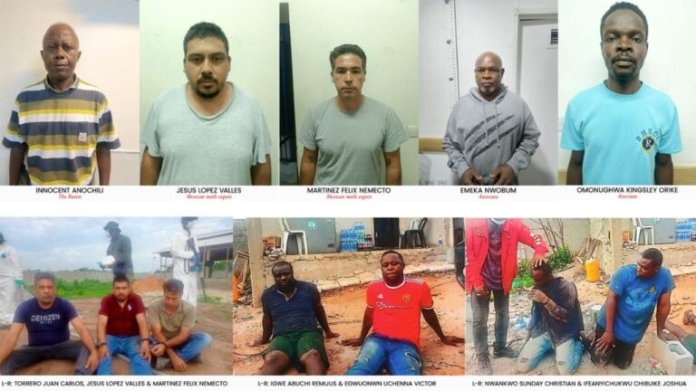 NDLEA Busts Massive Meth Lab in Ogun, Arrests Three Mexicans and Seven Nigerians