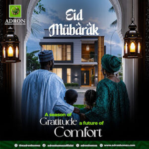 Adron Homes Rejoices with Muslims on Eid Mubarak