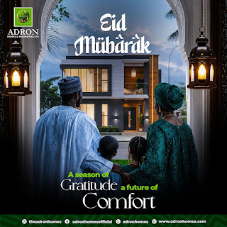 Adron Homes Rejoices with Muslims on Eid Mubarak