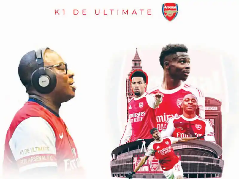 Kwam 1 Composes Special Song to Celebrate Arsenal Title