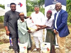 Relief As Dangote Foundation Distributes Rice To Cement Host Communities In Ogun