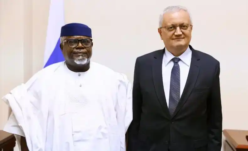 Nigeria’s New Ambassador, Iji, Receives Warm Welcome From Russia’s Evgenievich
