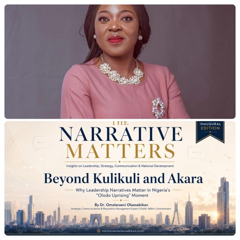 Beyond Kulikuli and Akara: Why Leadership Narratives Matter in Nigeria’s “Olodo Uprising” Moment