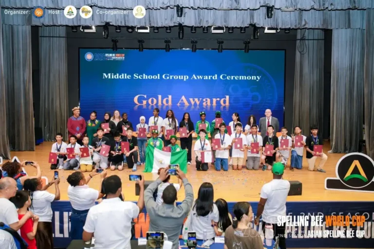 Spelling Bee World Cup in China: Nigerian Students Shine Winning Gold