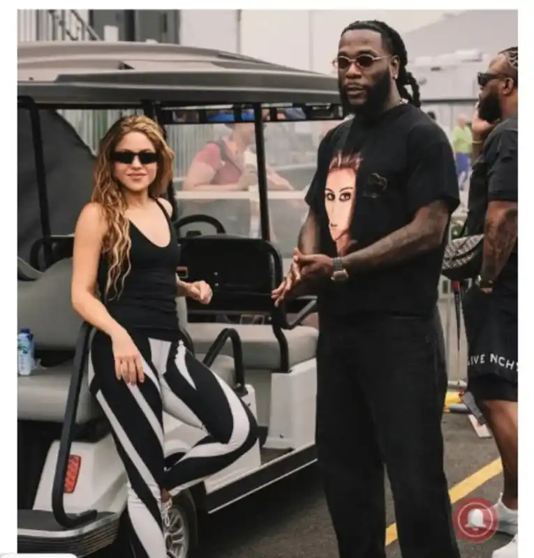 Ahead of World Cup Final Halftime, Burna Boy, Shakira Reunite for Historic Show