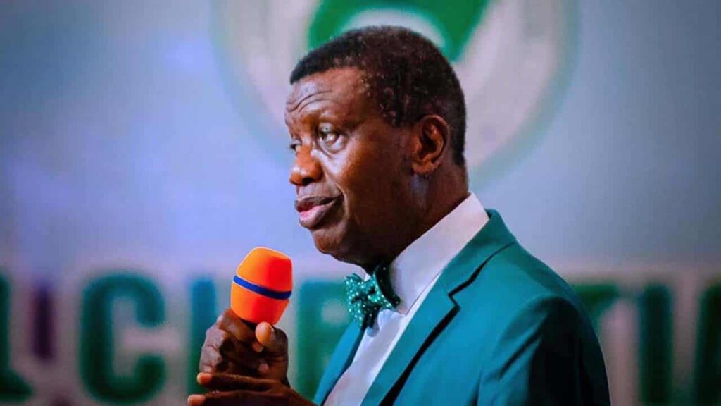 We Want Adeboye on the Move