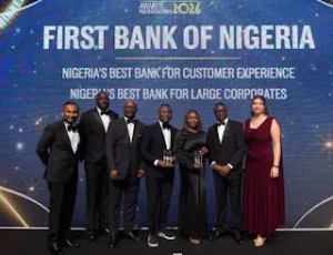 FirstBank Wins Euromoney Awards As ‘Best Bank For Large Corporates, Customer Experience.’