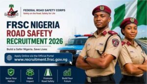 FRSC Recruitment: Applications Welcomed For 2026 Batch From July 3, Steps To Follow