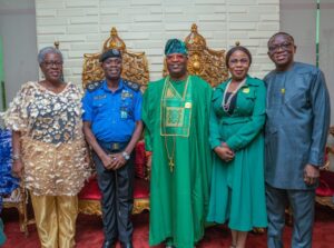 Aare Adetola Emmanuelking Hosts Ogun CP Olubode Ojajuni At Remoland Security Summit