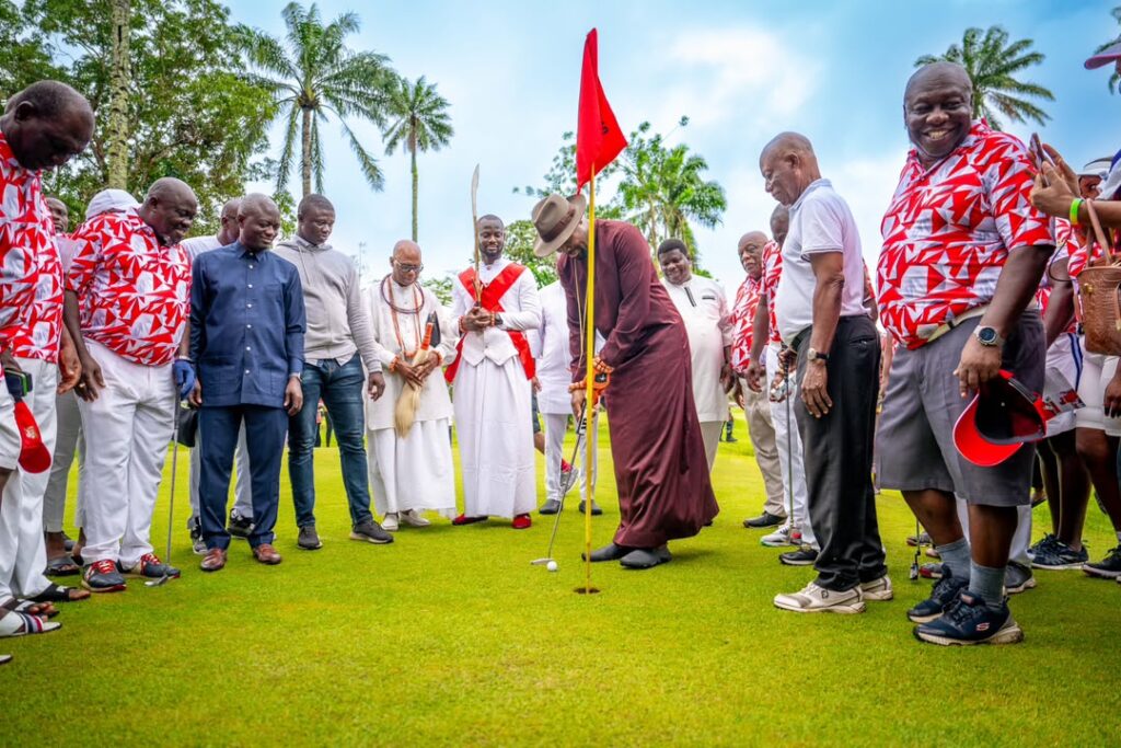 Warri Monarch’s 5th Coronation Anniversary: 50 Golfers Battle for Significant Prizes in Delta