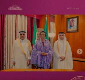 First Lady Tinubu Presents Nigeria’s Tourism Potential to Qatari Representatives