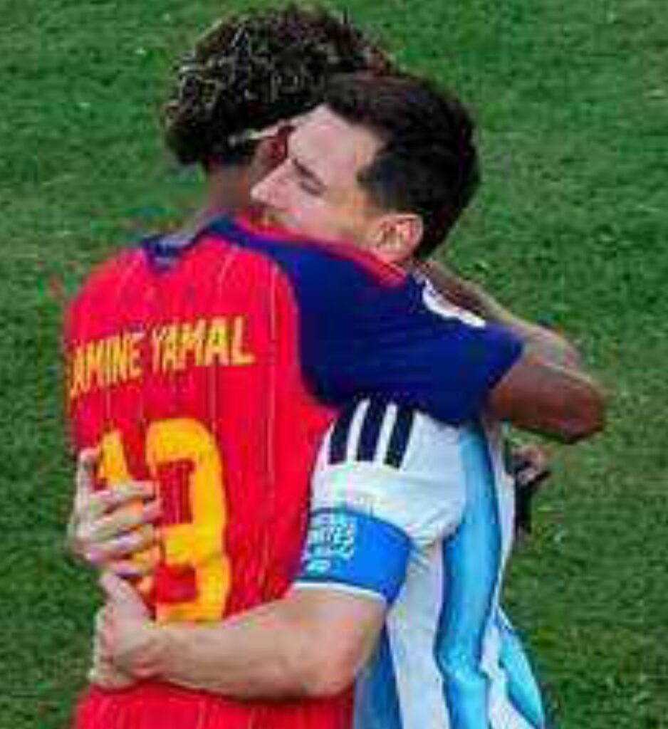 Exchange of Feelings Between Yamal And Messi During Spain’s 2026 World Cup Victory