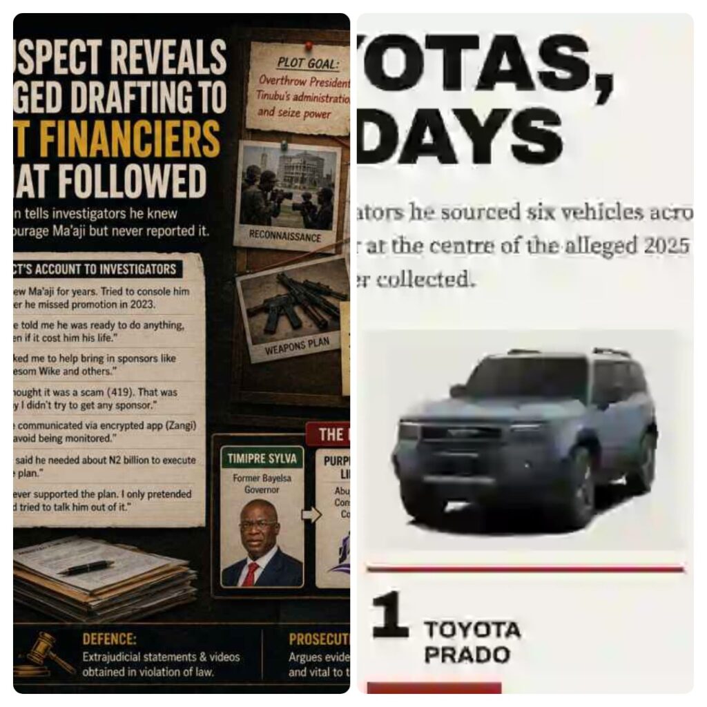 Army Made Purchase of Six Vehicles Worth ₦65m for Coup Execution