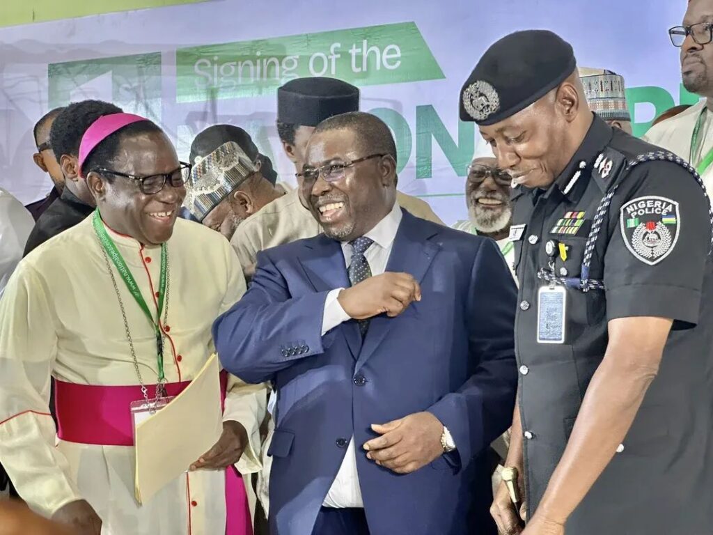 Tinubu, Obi, Sowore, Others Sign Peace Accord Ahead of 2027 Elections
