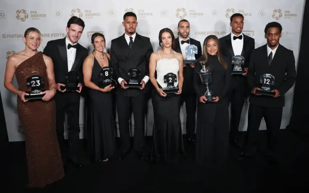 List of Winners at PFA Awards 2026