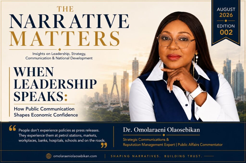 When Leadership Speaks: How Public Communication Shapes Economic Confidence