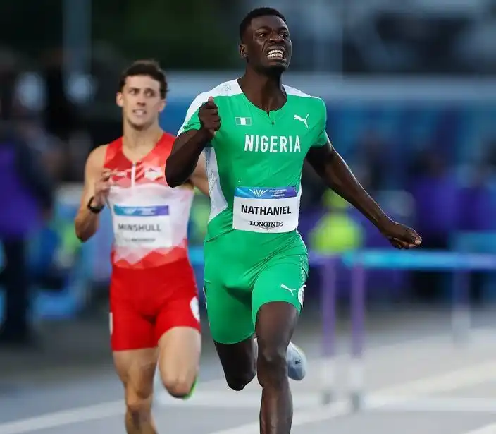 Commonwealth Games: Nigeria’s Nathaniel Wins Gold in 400m Hurdles