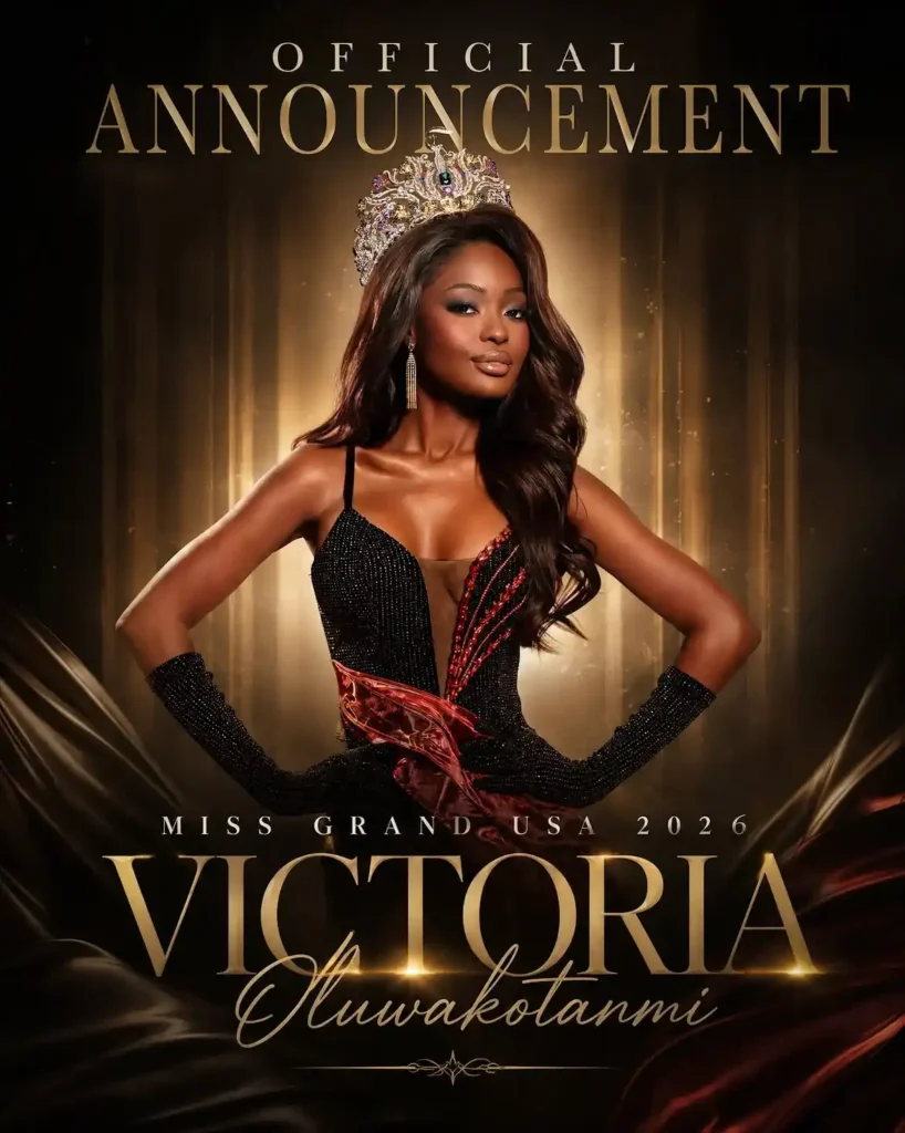 Victoria Oluwakotanmi Named Miss Grand USA 2026